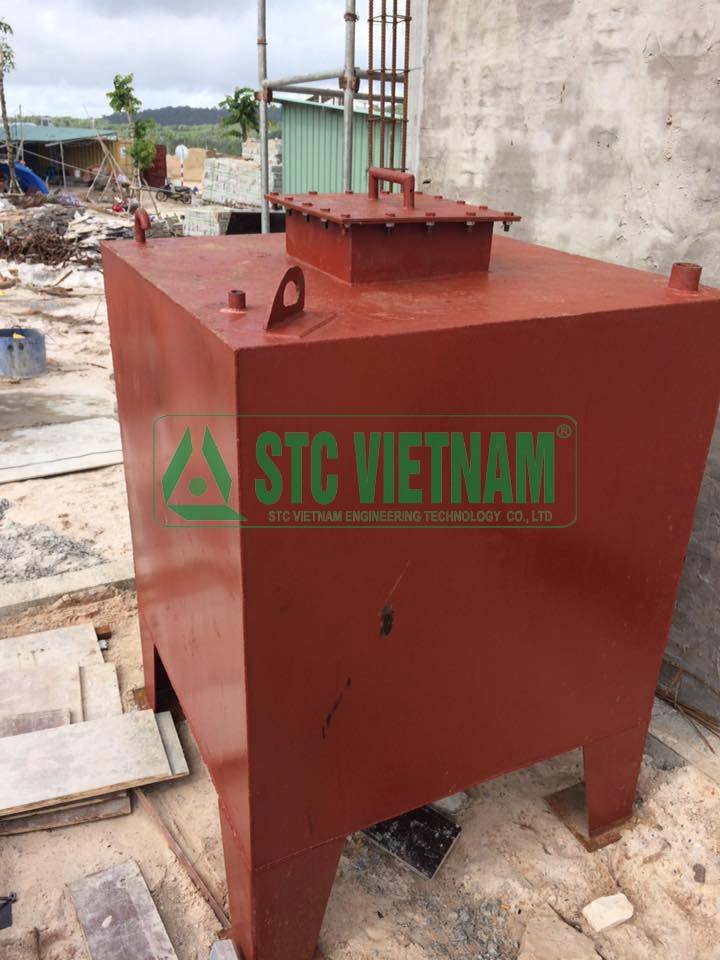 Bồn dầu máy phát điện 1200 lít