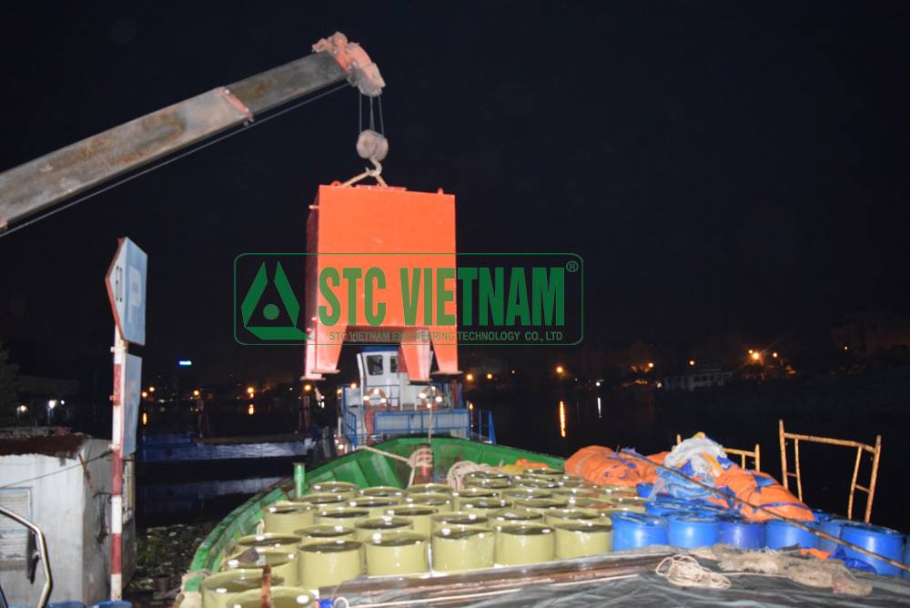 Bồn dầu máy phát điện 1200 lít