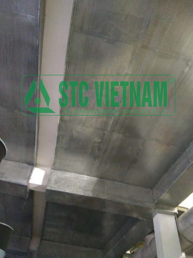Cách âm tường phòng máy phát điện máy tole 0.6mm