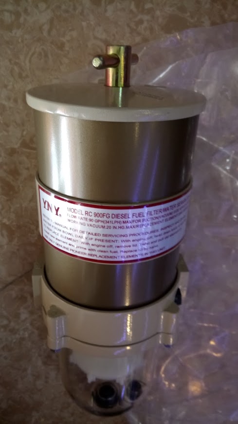 Lọc dầu tách nước cho máy phát điện trên 500 Kva