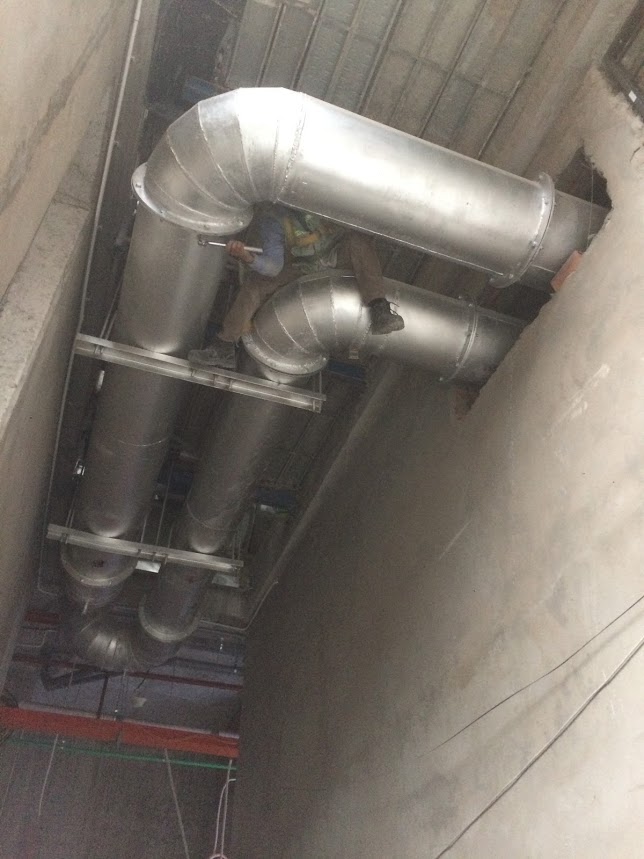 Insulation chimney D450