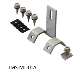 Accessories to connect corrugated iron roof