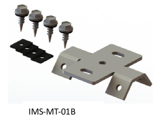 Accessories to connect corrugated iron roof
