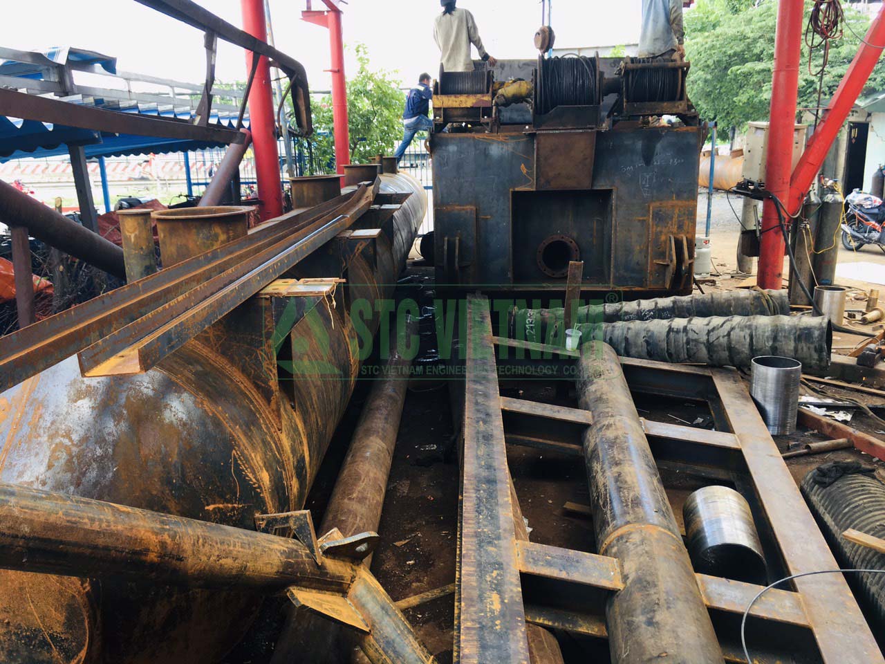 Máy bơm cát 1200 khối / 1 giờ