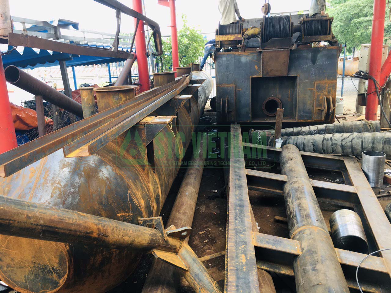 Máy bơm cát 1200 khối / 1 giờ