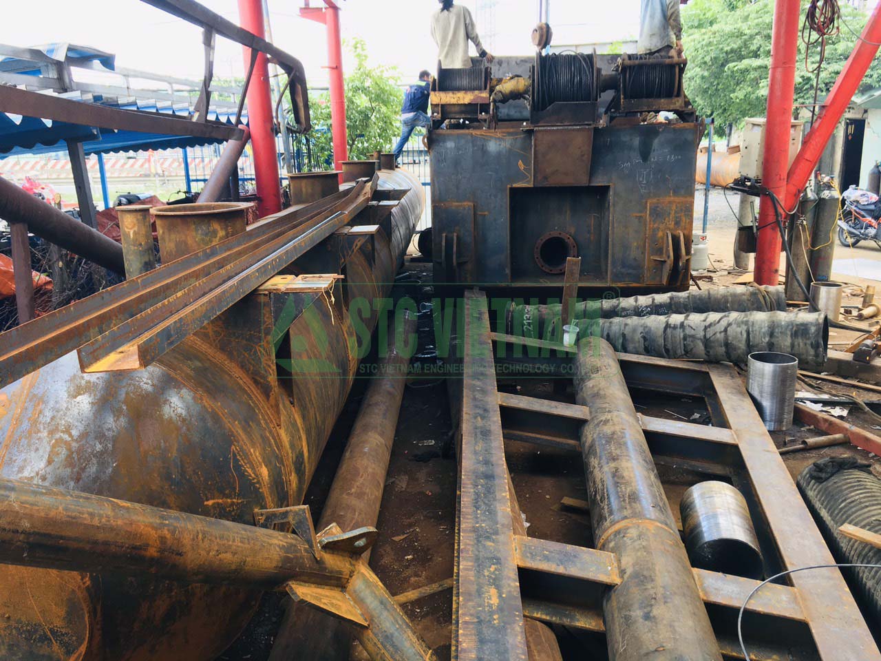 Máy bơm cát 1200 khối / 1 giờ