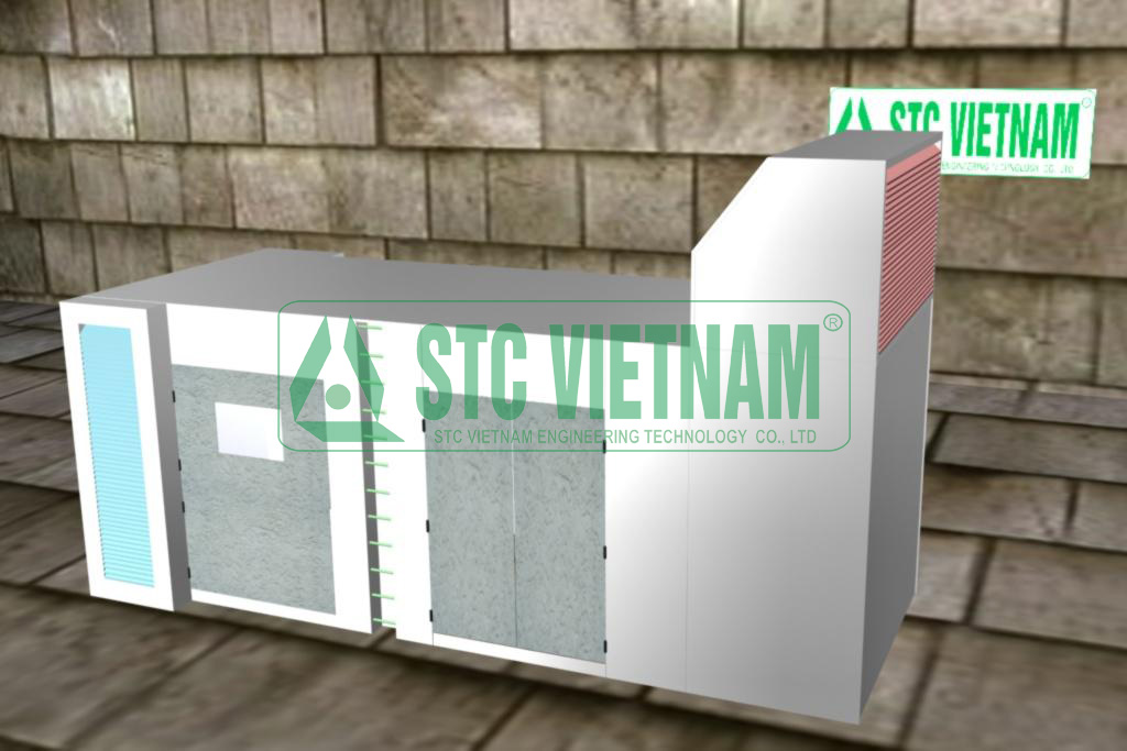Cấu tạo thùng cách âm máy phát điện