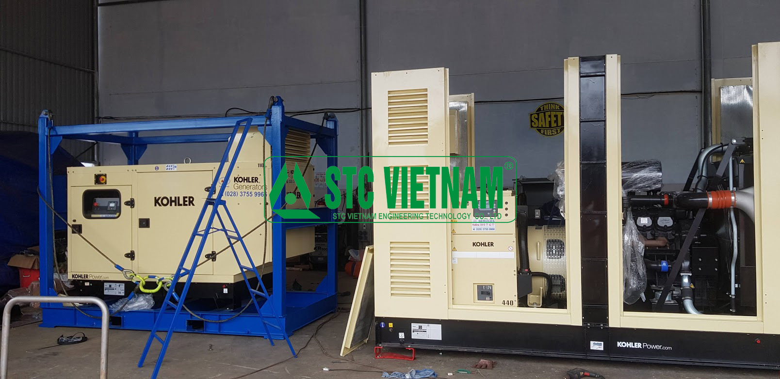 Vỏ cách âm máy phát điện Kohler 440 Kva