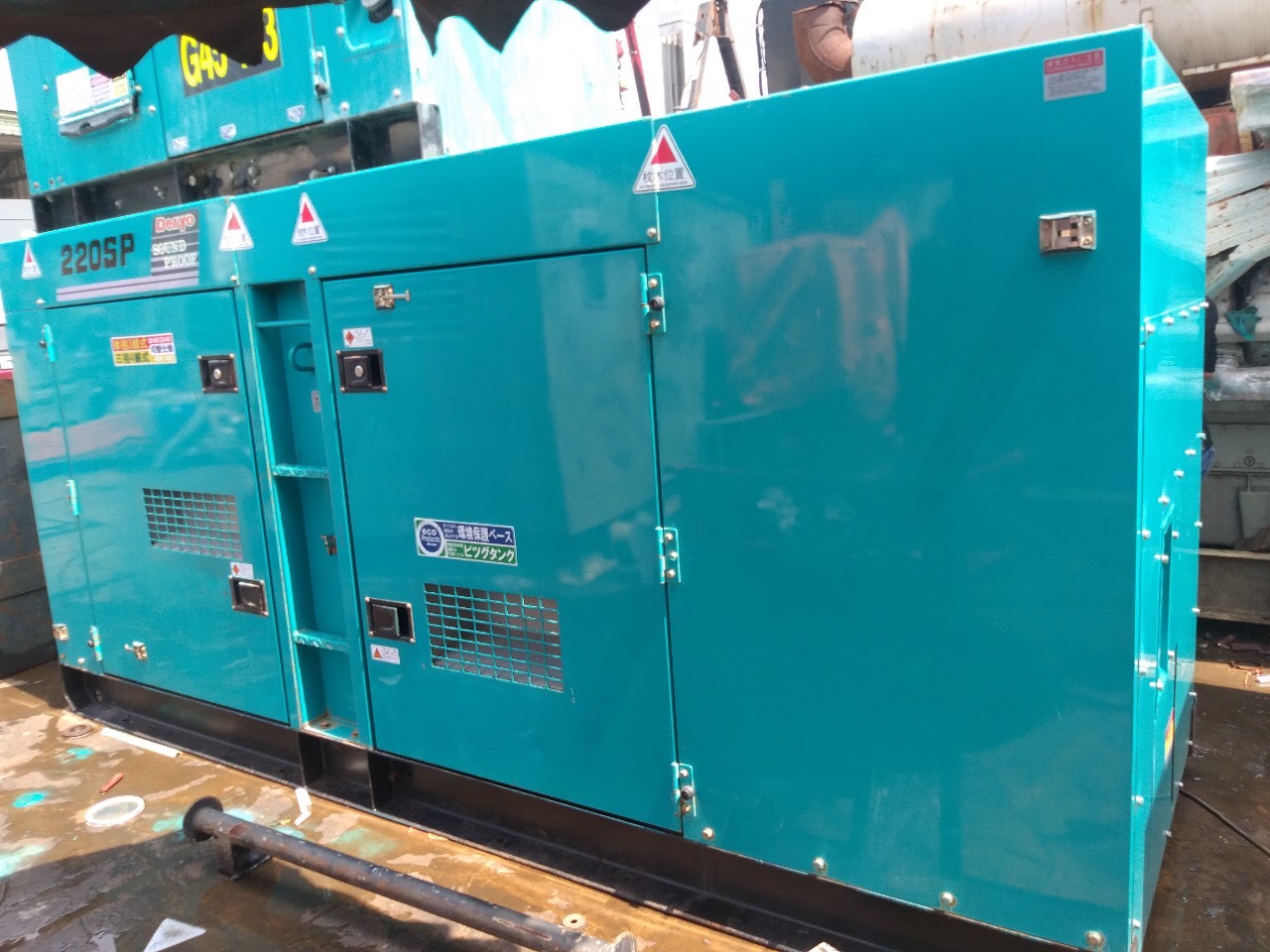 Máy phát điện cũ Denyo 220 Kva GMS