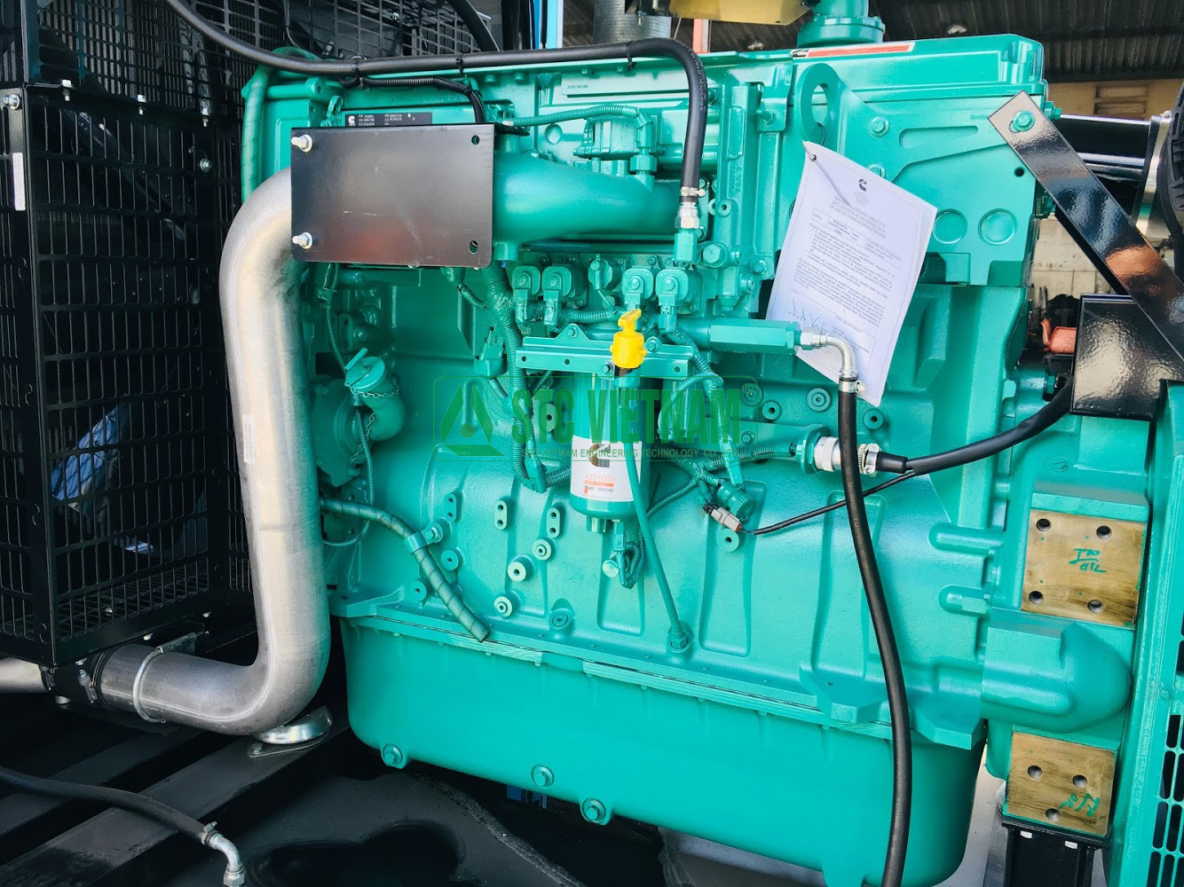 Vỏ cách âm máy phát điện 550 Kva – QSX 15 Cummins