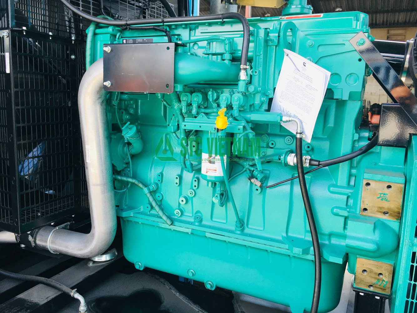 Vỏ cách âm máy phát điện 550 Kva – QSX 15 Cummins