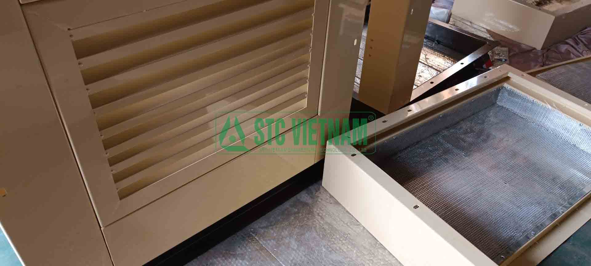 Soundproofing cans for air blower – Root Blower ARS125